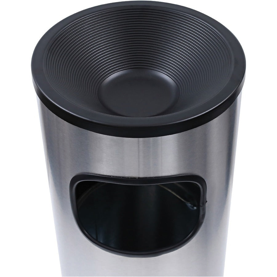 Genuine Joe Fire-safe 3-Gallon Ashtray Receptacle - Top