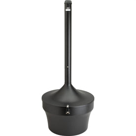 Genuine Joe Fire-Safe Smoking Receptacle - Durable 4.25 Gal Capacity - Receptacles