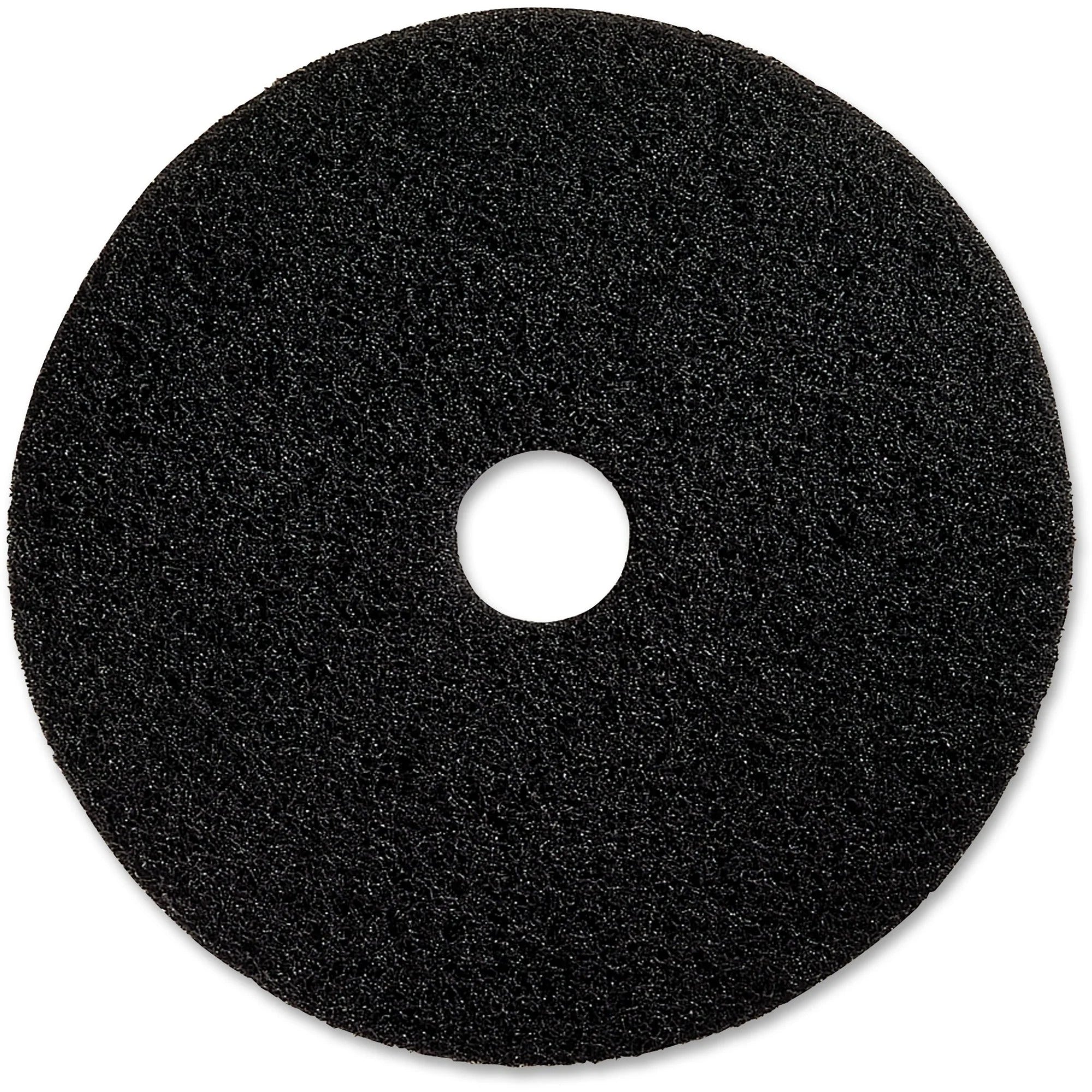 Genuine Joe Advanced Design Floor Pads - 17’’ Diameter x 1’’ Thickness - Stripping - 175 rpm to 350 Speed Supported