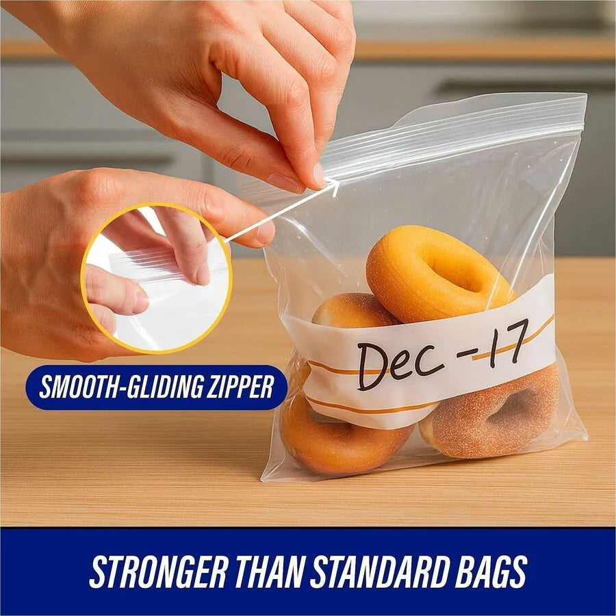 Genuine Joe Food Storage Bags: 1 Quart Capacity 50/Box