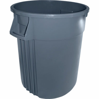 Genuine Joe Gator 55-Gallon Container: Impact-Resistant Crush-Resistant Long-Lasting - Waste Containers & Lids