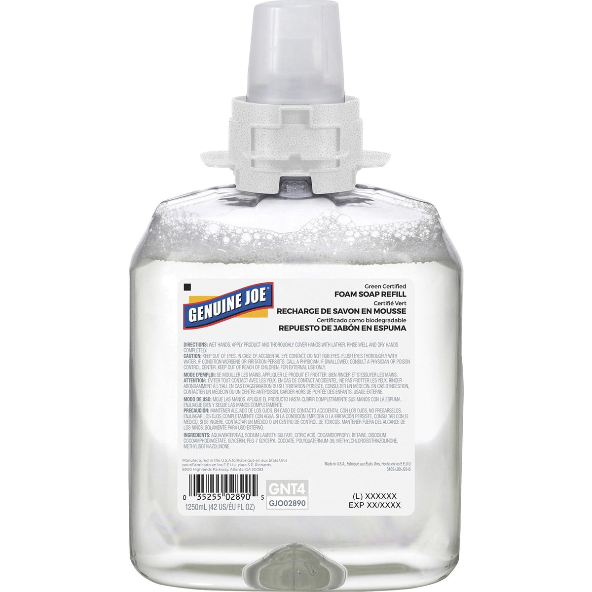 Genuine Joe Green Certified Soap Refill - 2000