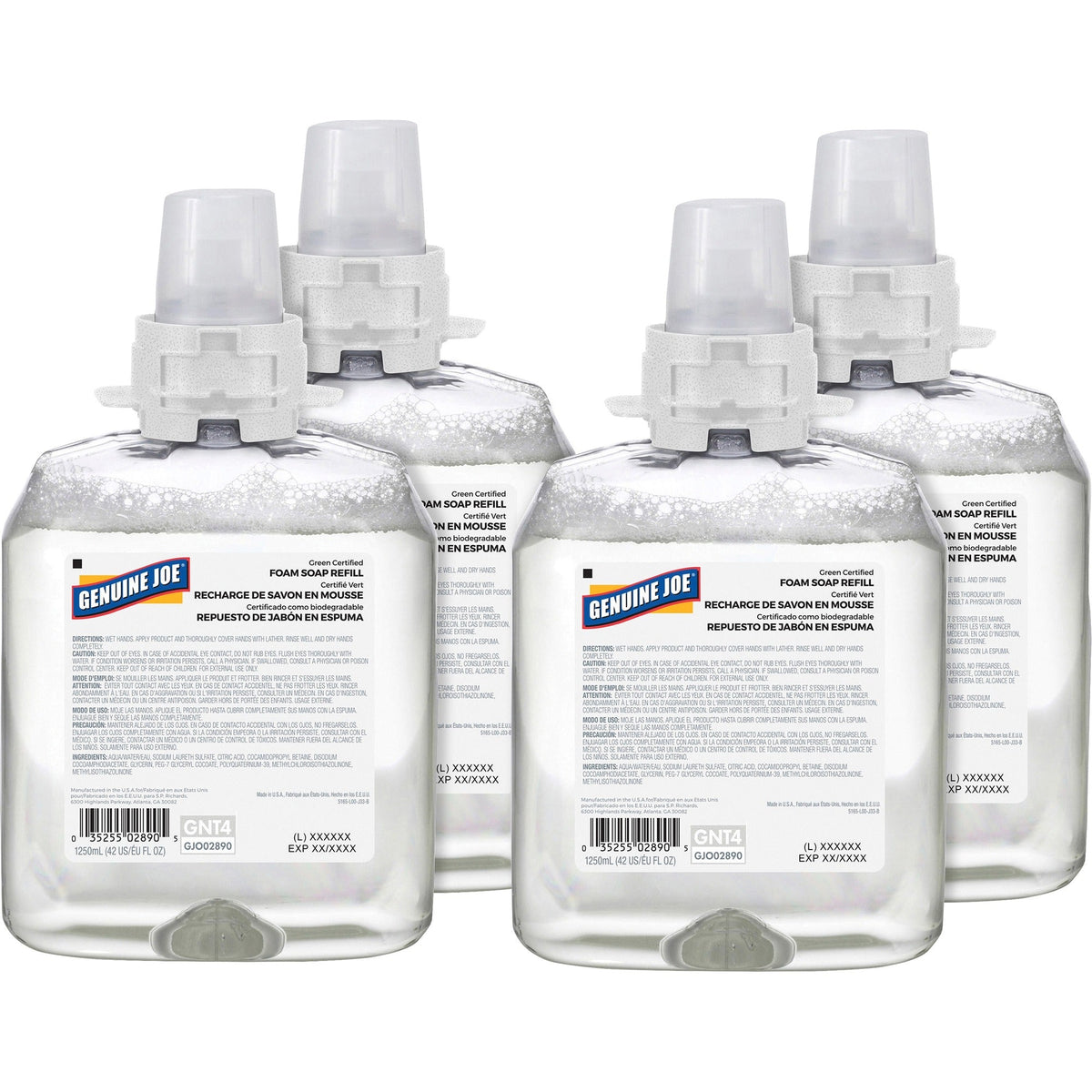 Genuine Joe Green Certified Soap Refill - 2000