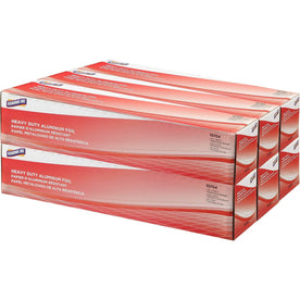 Genuine Joe Heavy-duty Aluminum Foil - 18’’ Width x 500 ft Length - Heavy Duty Sturdy Dispenser Pliable - Silver - Food