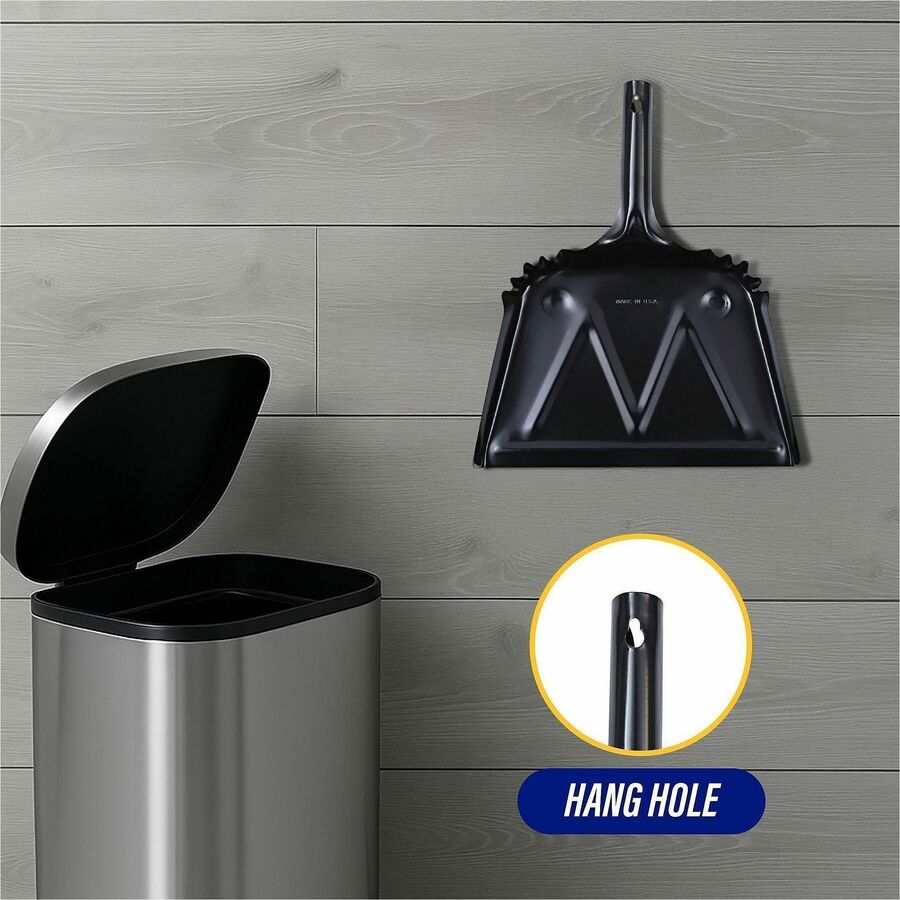Genuine Joe Heavy-Duty Metal Dustpan - Alternate-Image5