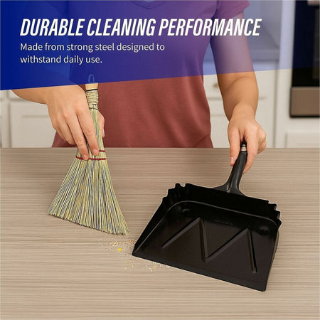 Genuine Joe Heavy-duty Metal Dustpan - Alternate-Image4
