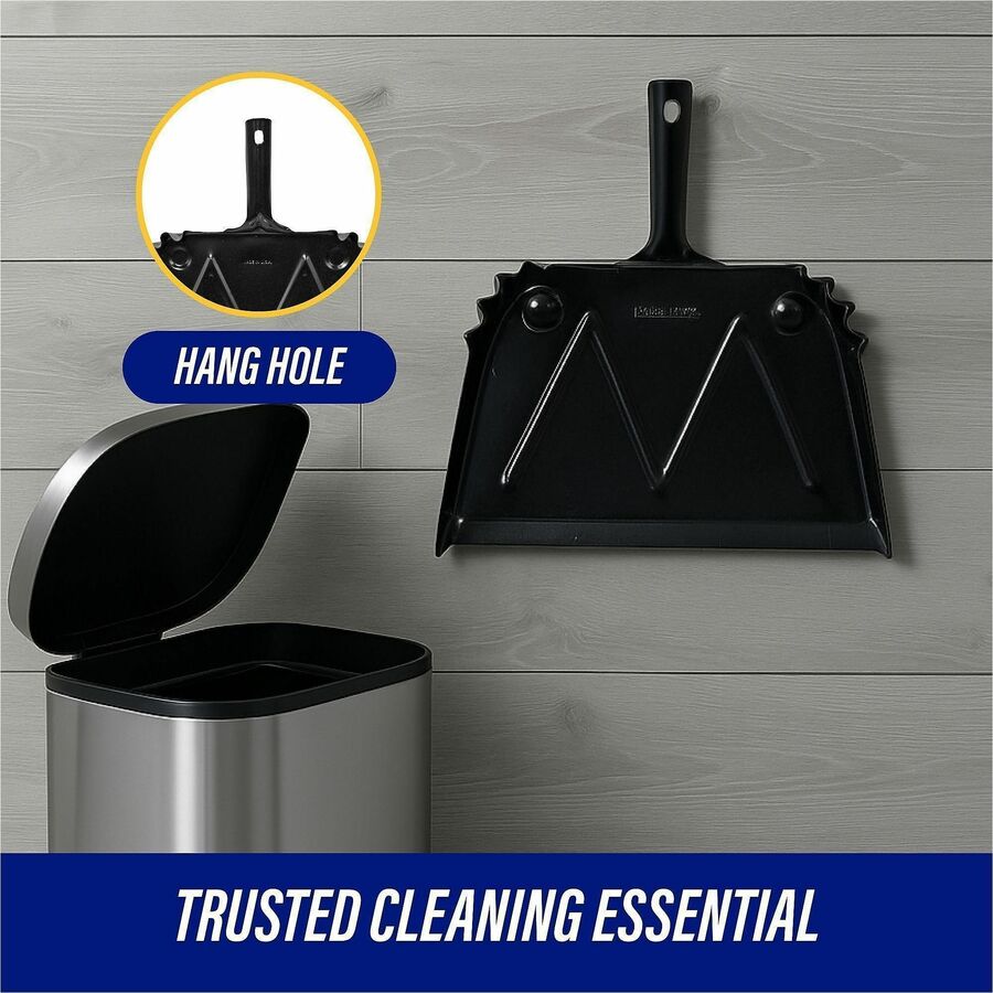 Genuine Joe Heavy-Duty Metal Dustpan - Alternate-Image4