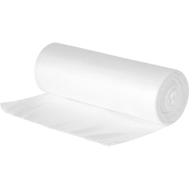 Genuine Joe Heavy-duty Trash Can Liners - 60 gal Capacity - Clear - 100 / Carton - Waste Containers & Lids