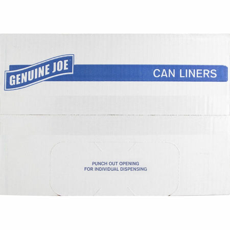 Genuine Joe Heavy-Duty Trash Can Liners - Top
