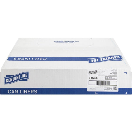 Genuine Joe Heavy-Duty Trash Can Liners - Front