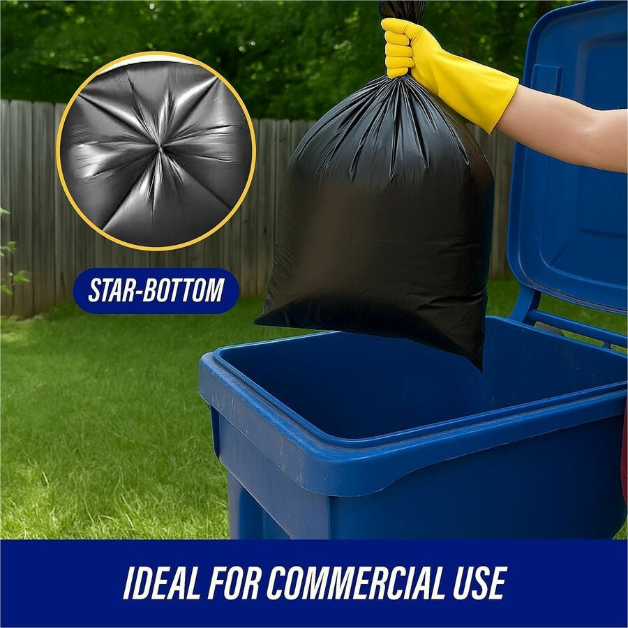 Genuine Joe Heavy-Duty Trash Can Liners - Alternate-Image5