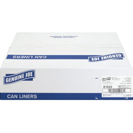 Genuine Joe Heavy-Duty Trash Can Liners - Front