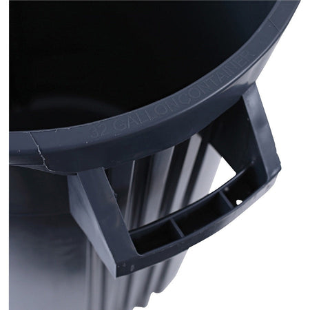 Genuine Joe Heavy-Duty Trash Container - Right