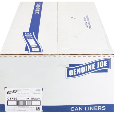 Genuine Joe High-Density Can Liners - Left