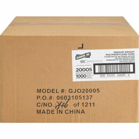 Genuine Joe Individually Wrapped Fork - Front