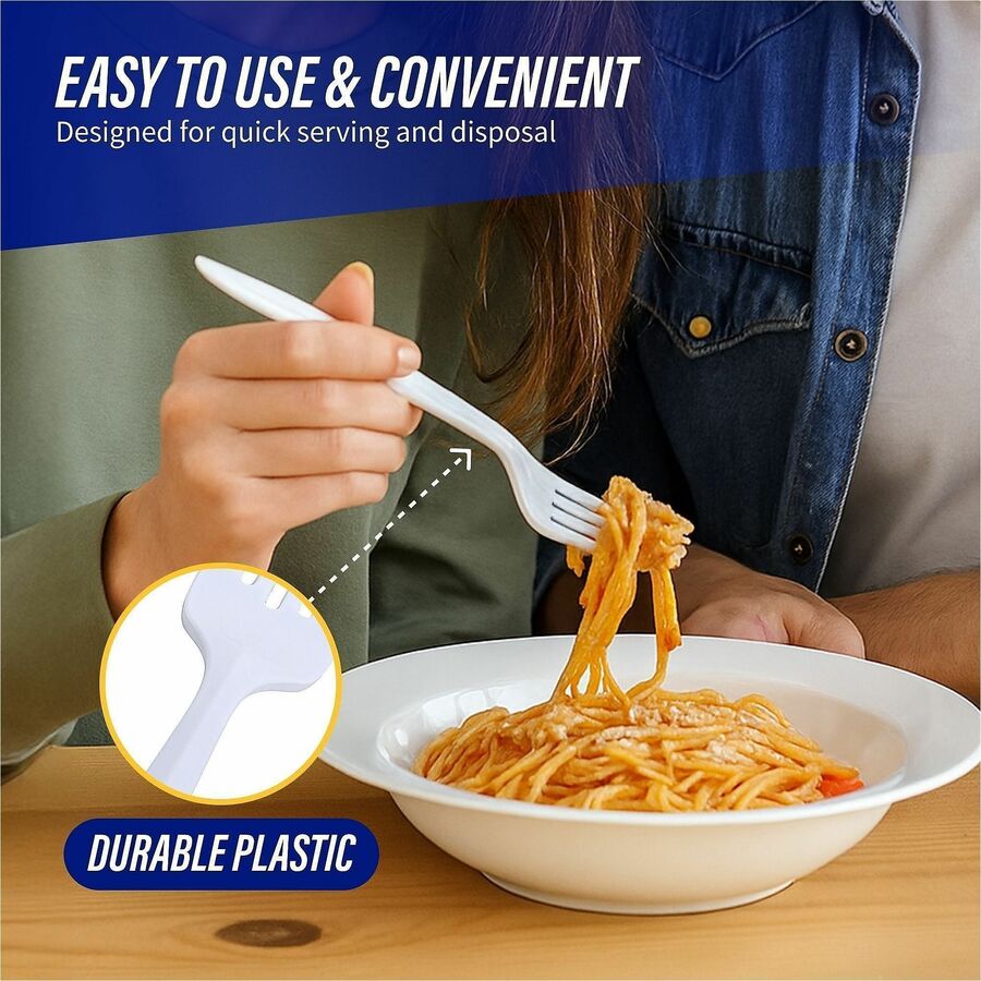 Genuine Joe Individually Wrapped Fork - Alternate-Image7