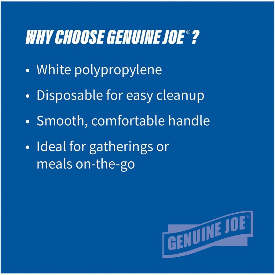 Genuine Joe Individually Wrapped Spoon - Alternate-Image1
