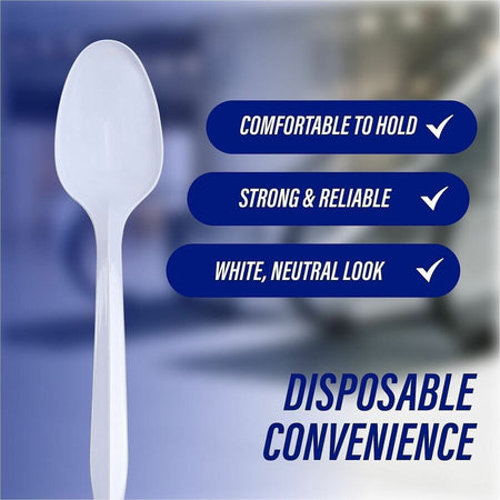 Genuine Joe Individually Wrapped Spoon - Alternate-Image5