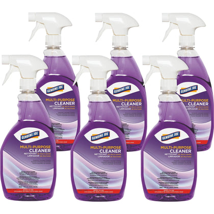 Genuine Joe Kitchen Cleaner: Lavender Scent 32 oz - Deodorize Long Lasting - Multipurpose Cleaners