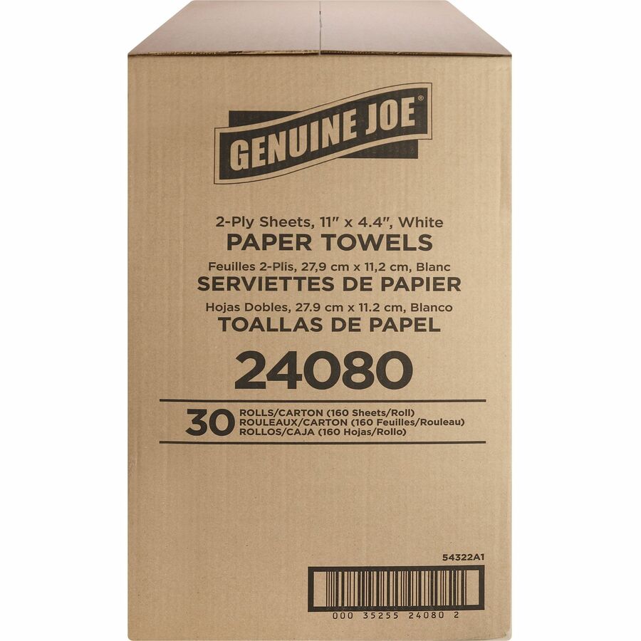Genuine Joe Kitchen Roll Flexible Size Towels - Top