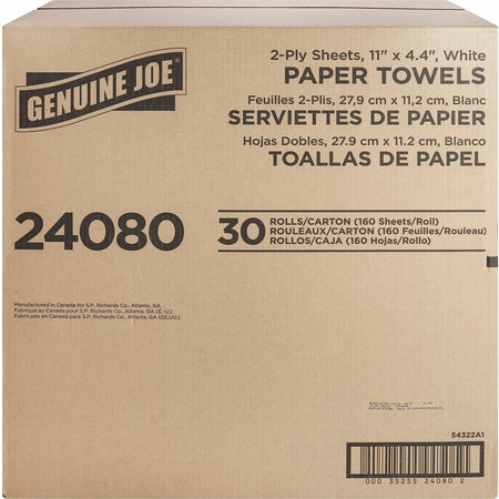 Genuine Joe Kitchen Roll Flexible Size Towels - Front