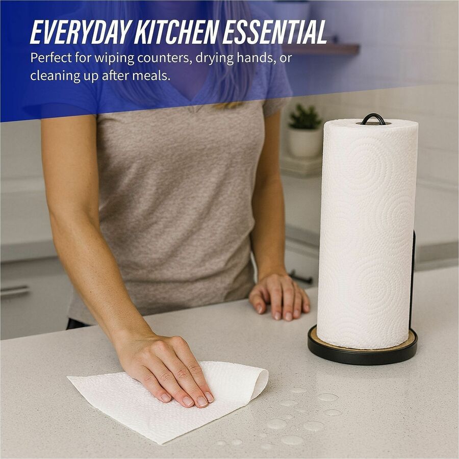 Genuine Joe Kitchen Roll Flexible Size Towels - Alternate-Image1