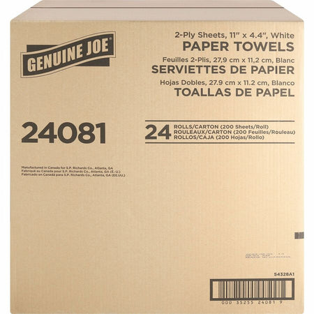 Genuine Joe Kitchen Roll Flexible Size Towels - Front