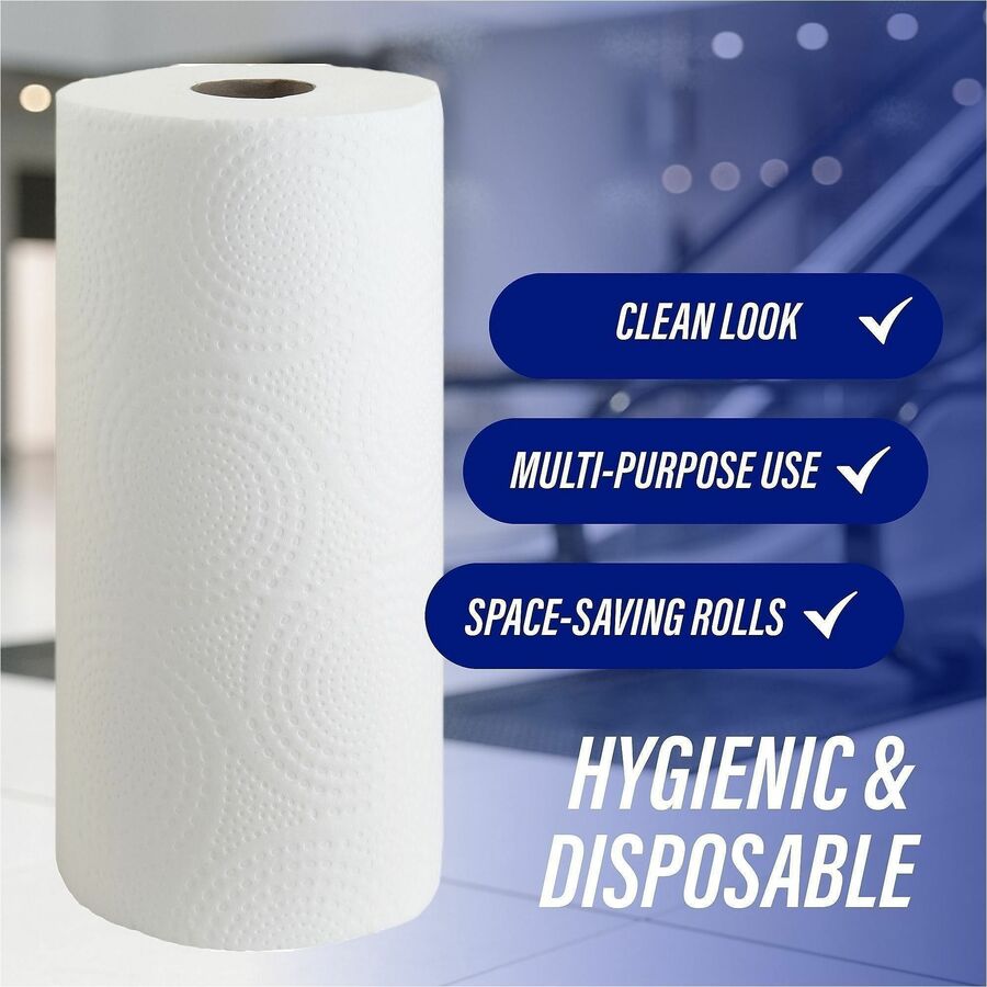 Genuine Joe Kitchen Roll Flexible Size Towels - Alternate-Image6