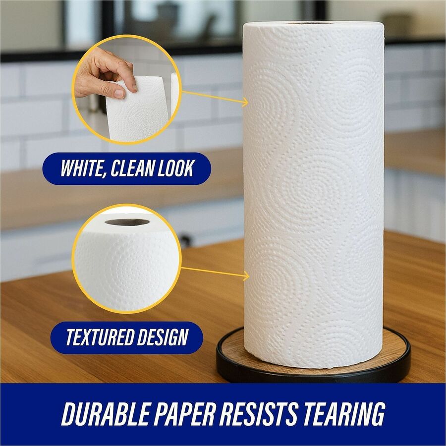 Genuine Joe Kitchen Roll Flexible Size Towels - Alternate-Image2