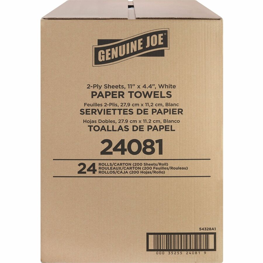 Genuine Joe Kitchen Roll Flexible Size Towels - Rear