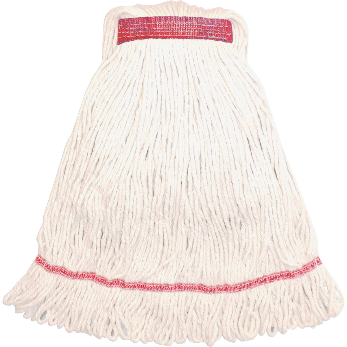Genuine Joe Large Mophead - Rayon & Cotton Blend - 1 Each - Mops Refills