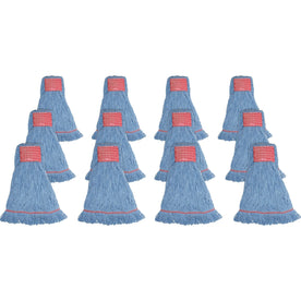 Genuine Joe Large Mophead: Synthetic Blend of Rayon and Cotton - Mops & Refills