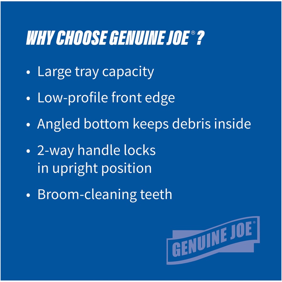 Genuine Joe Lobby Dust Pan - Alternate-Image1