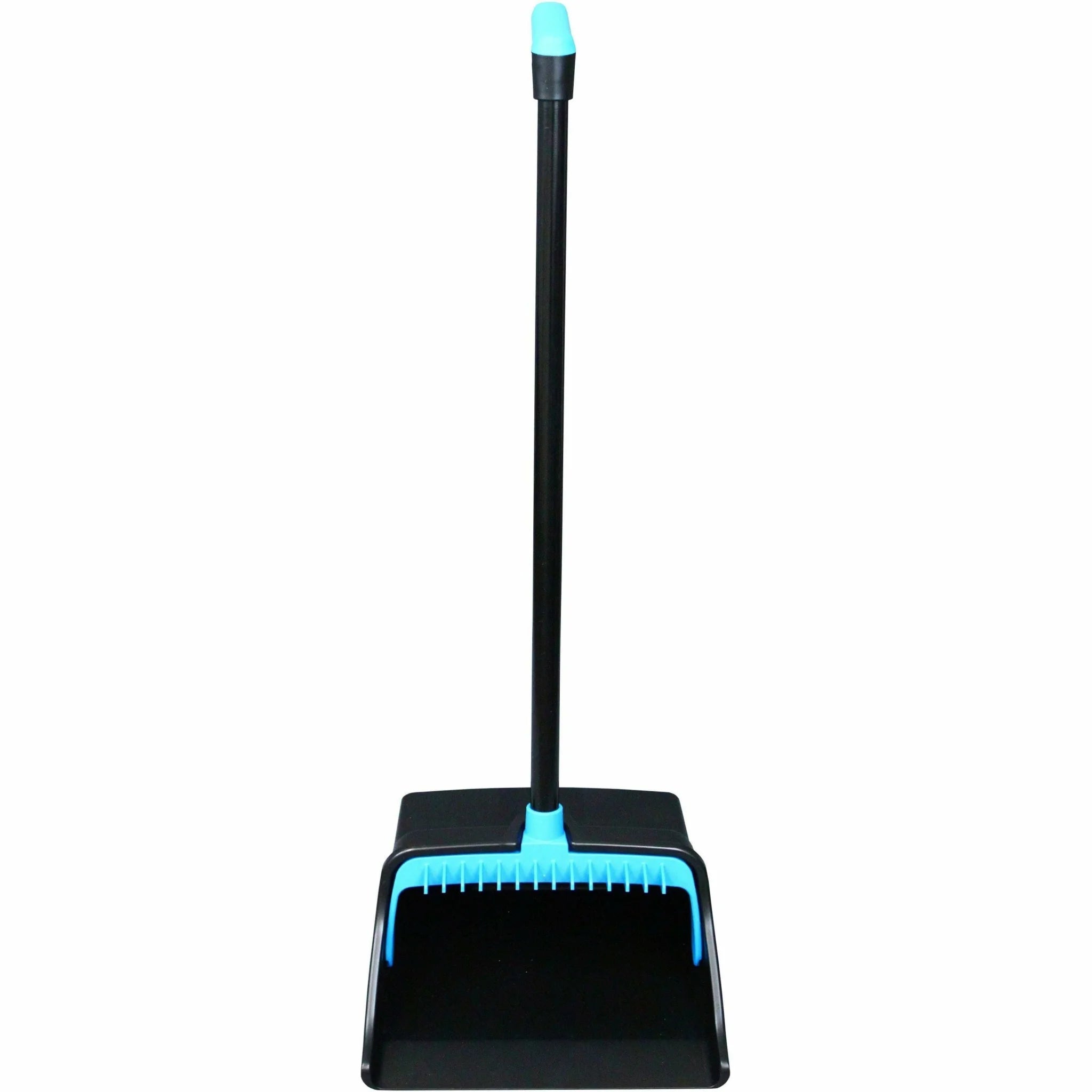 Genuine Joe Lobby Dust Pan Combo Kit - Blue Black - 1 Each - Pans