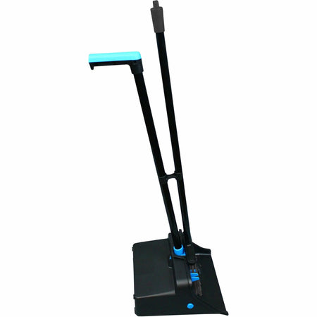 Genuine Joe Lobby Dust Pan Combo Kit - Blue Black - 1 Each - Pans