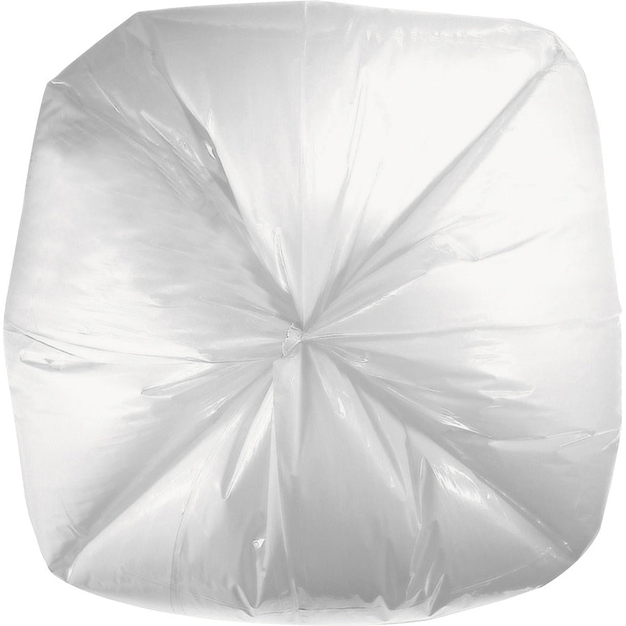 Genuine Joe Low Density White Can Liners - Bottom