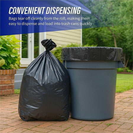 Genuine Joe Maximum Strength Trash Can Liner - Alternate-Image5
