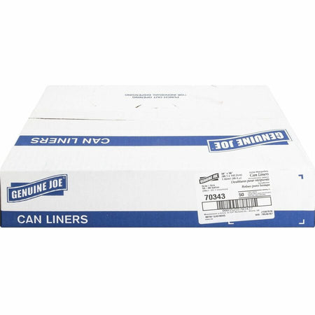 Genuine Joe Maximum Strength Trash Can Liner - Front