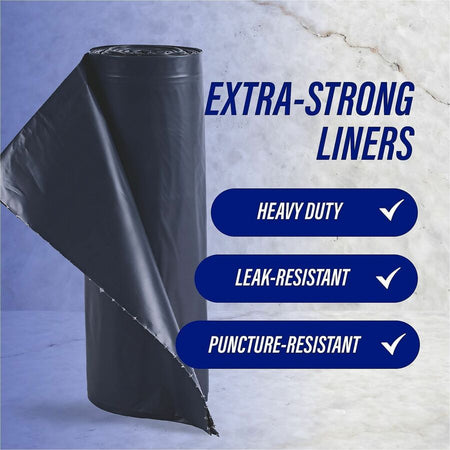 Genuine Joe Maximum Strength Trash Can Liner - Alternate-Image1