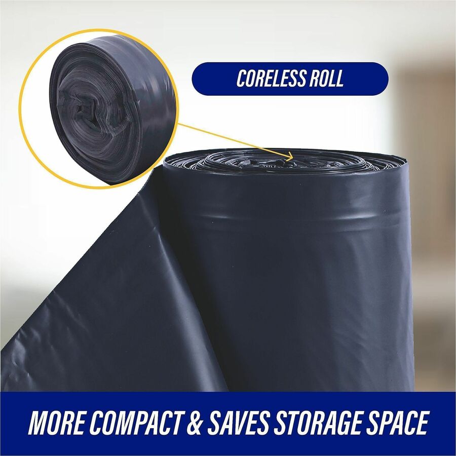 Genuine Joe Maximum Strength Trash Can Liner - Alternate-Image3