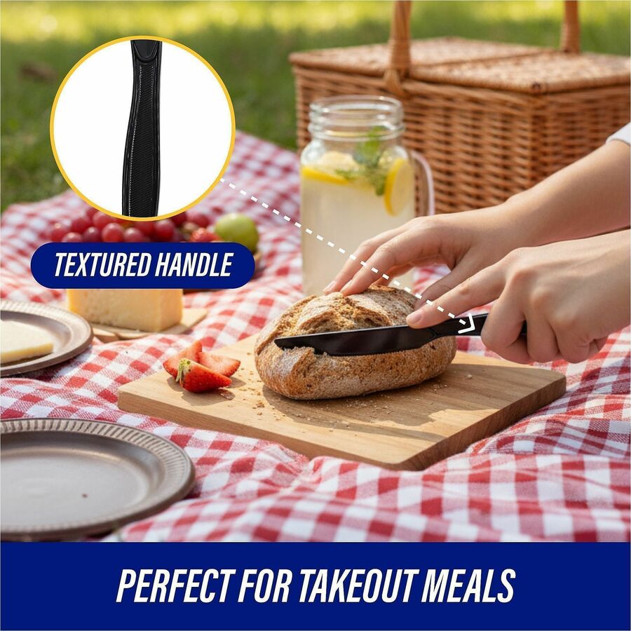 Genuine Joe Medium-Heavyweight Plastic Knife - Alternate-Image4