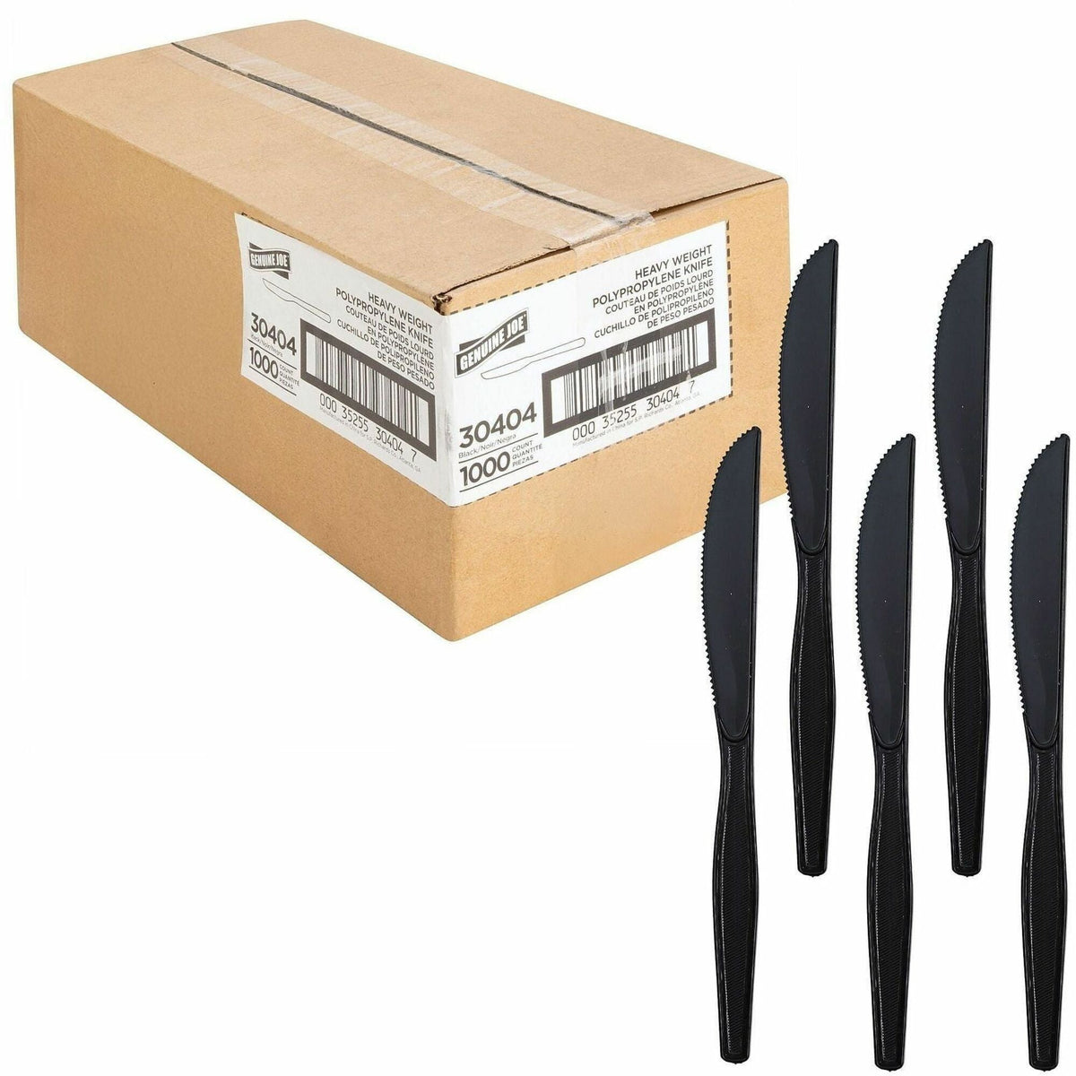 Genuine Joe Medium-Heavyweight Plastic Knife - 2000
