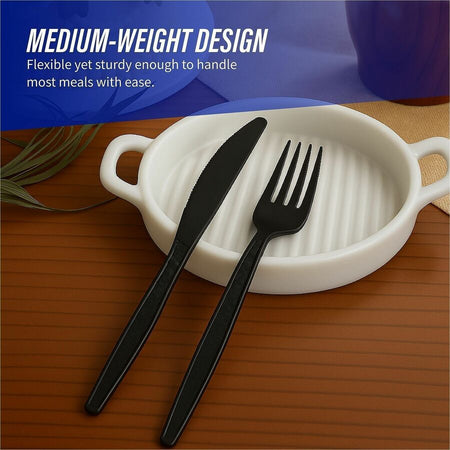 Genuine Joe Medium-Heavyweight Plastic Knife - Alternate-Image1