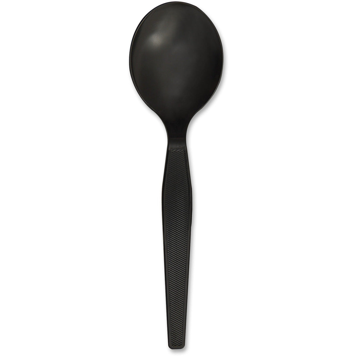 Genuine Joe Medium-Heavyweight Plastic Soup Spoons - 2000