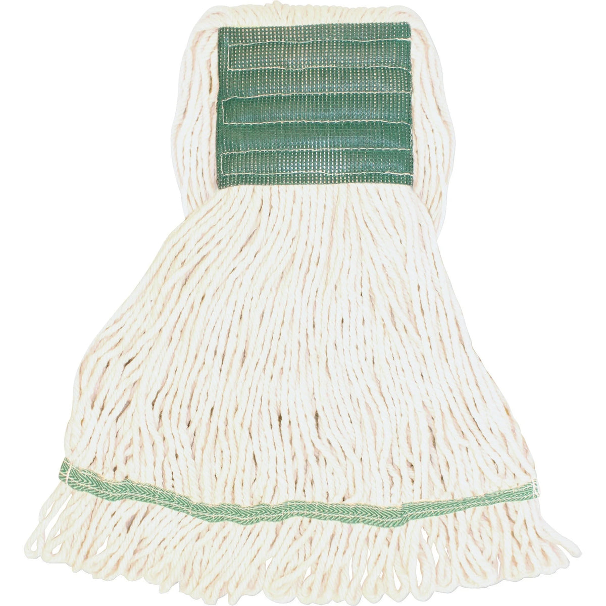 Genuine Joe Medium Mophead: Synthetic Blend - Rayon & Cotton - 1 Each - Mops Refills
