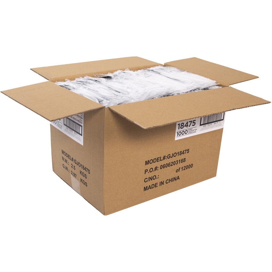 Genuine Joe Medium-weight Individually Wrapped Forks - Top