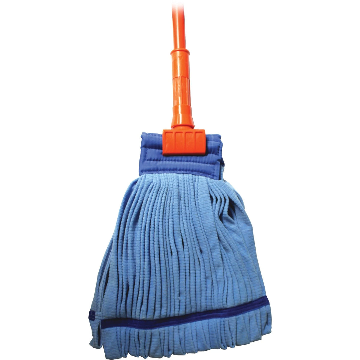 Genuine Joe Microfiber Tube Wet Mop: 60’’ Handle Launderable Head - Buckets & Wringers