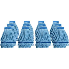 Genuine Joe Microfiber Wet Mophead Refill: Small Absorbent & Durable - Mops Refills
