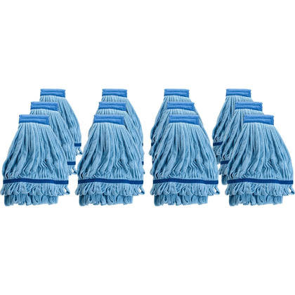 Genuine Joe Microfiber Wet Mophead Refill: Small Absorbent & Durable - Mops Refills