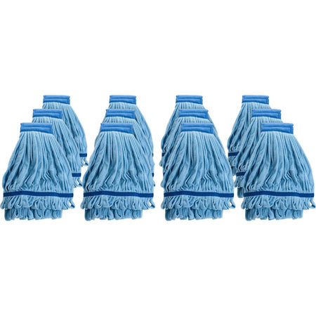 Genuine Joe Microfiber Wet Mophead Refill: Small Absorbent & Durable - Mops Refills